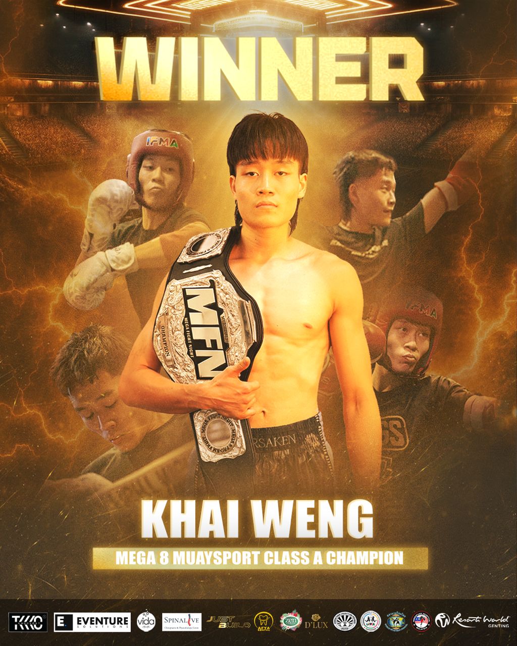 MFN 2026 MEGA 8 - Pro-AM Muaythai Registration (57.1 - 60kg)